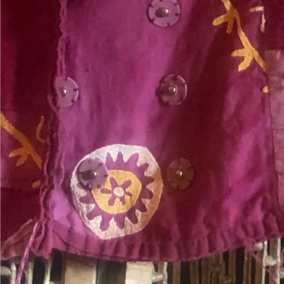 Weekend sale♥️♥️♥️ OOAK REVERSIBLE deep burgundy/yellow for the mp collector - Picture 8 of 16